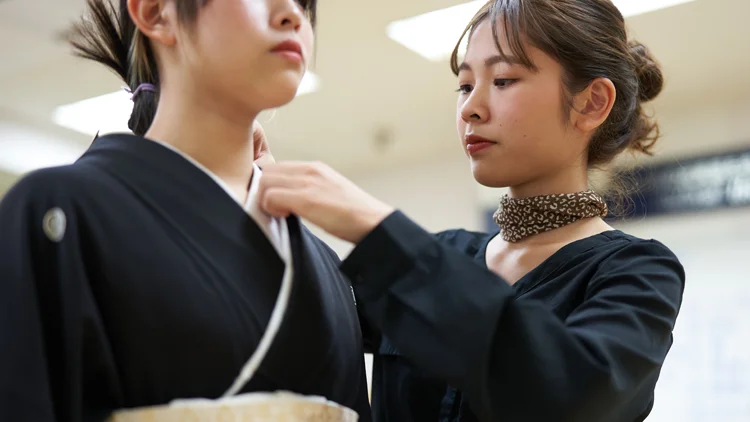 着付け師